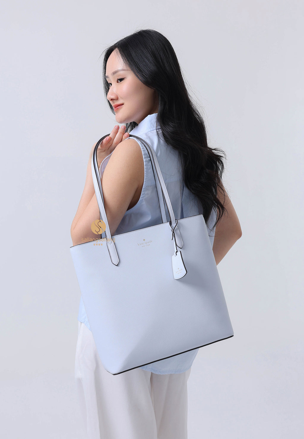 Brynn Tote Pale Sapphirine
