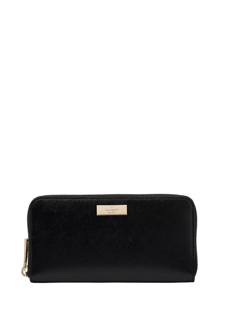 Kenzie Boxed Large Continental Wallet Black