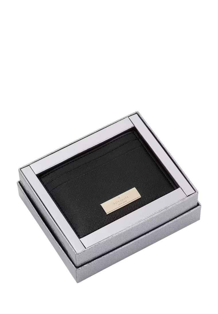 Kenzie Boxed Small Cardholder Black
