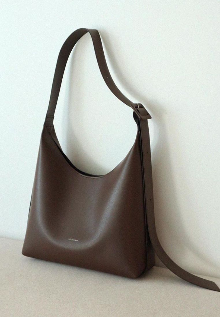 LOG Hobo Bag Dark Brown