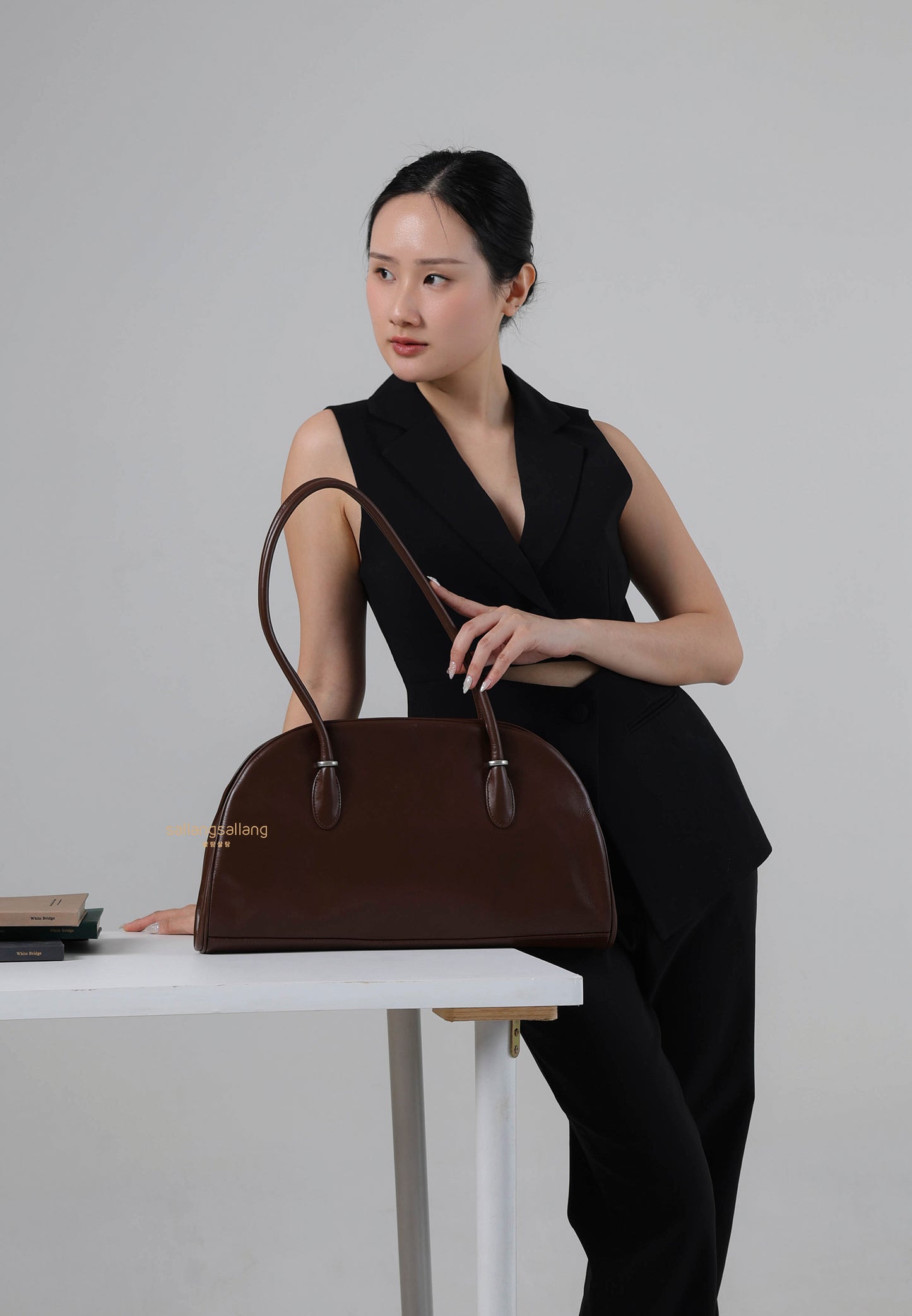 ANNEAU FRAME BAG oak brown