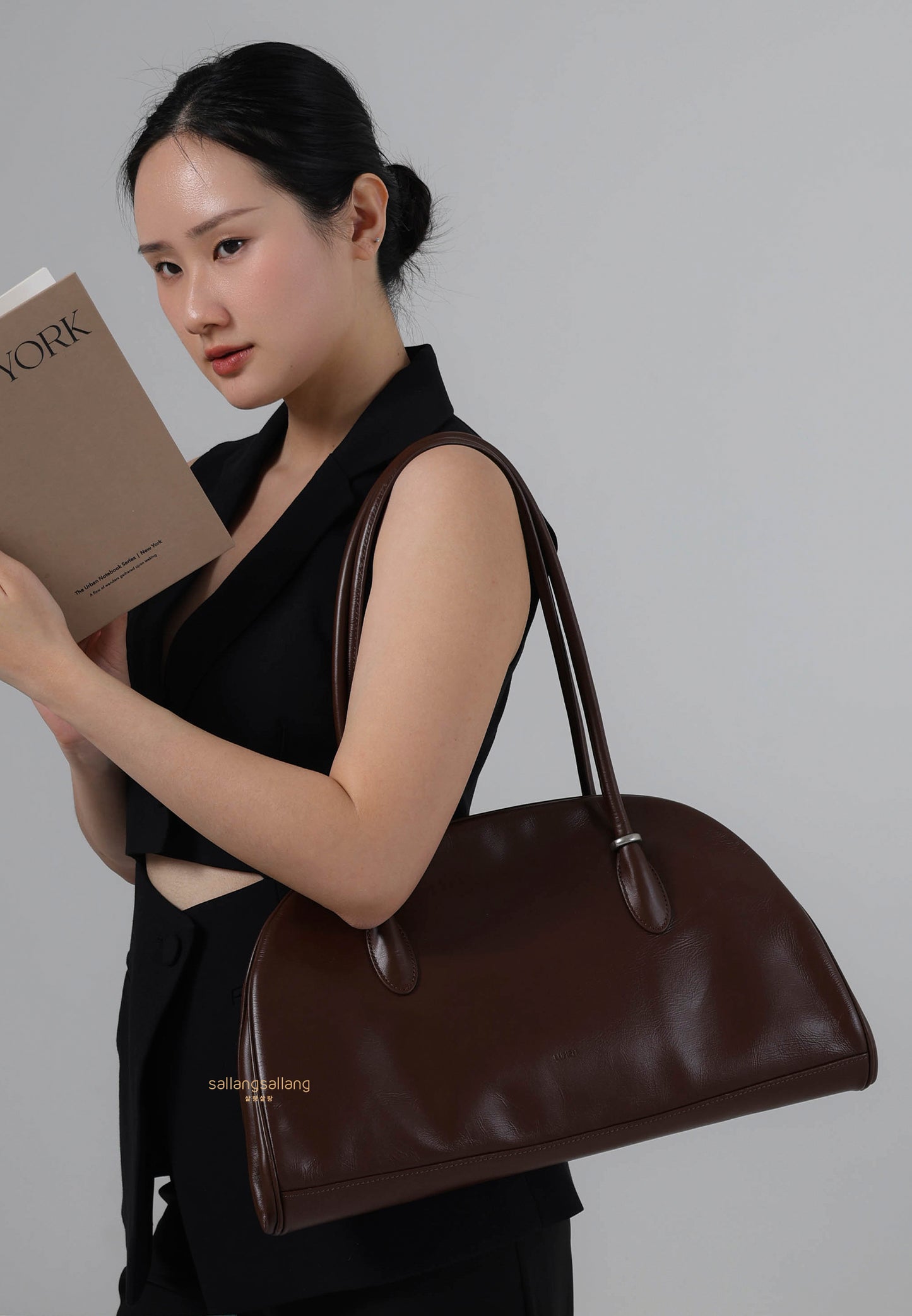 ANNEAU FRAME BAG oak brown