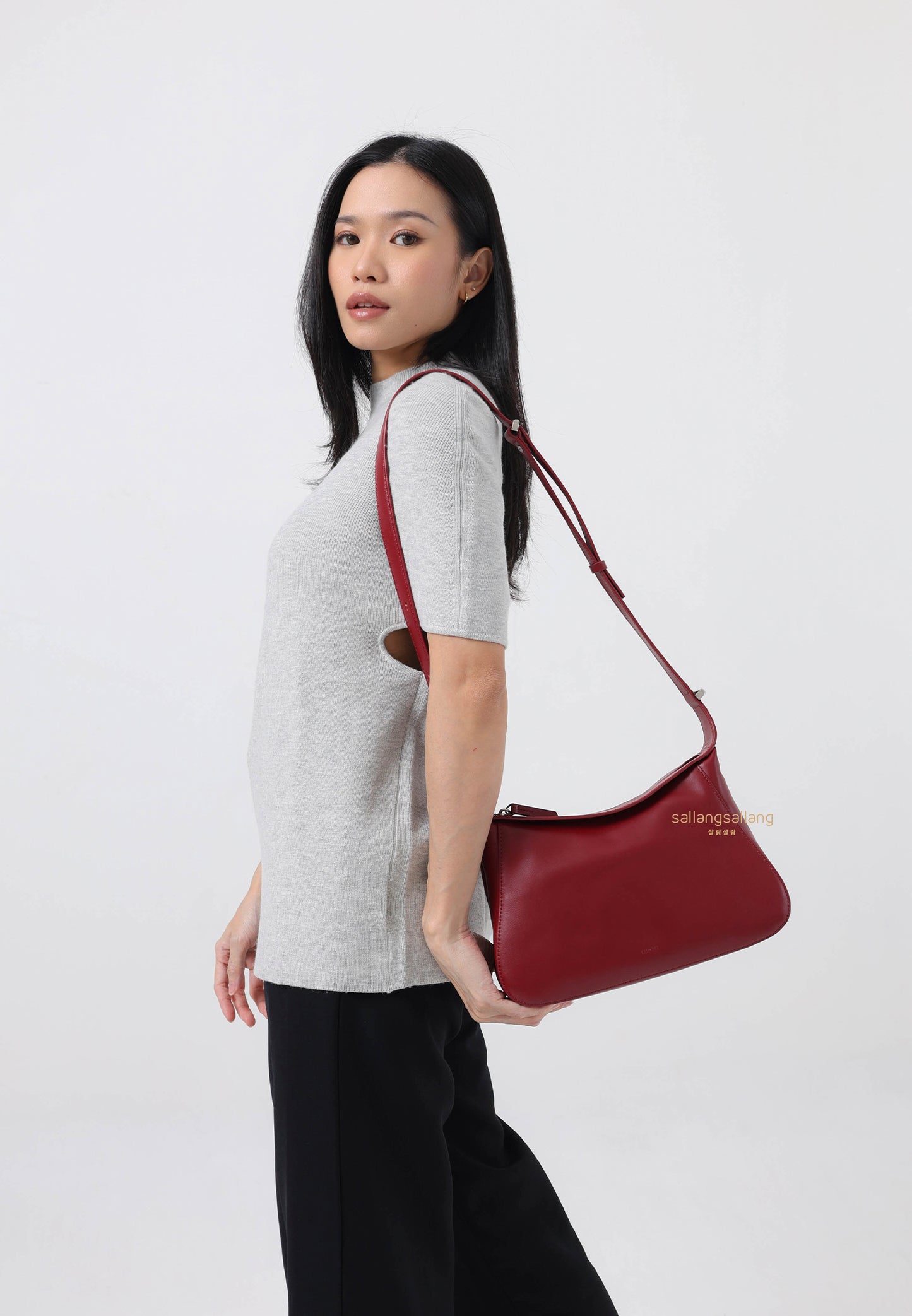 COTE BAG carmine red
