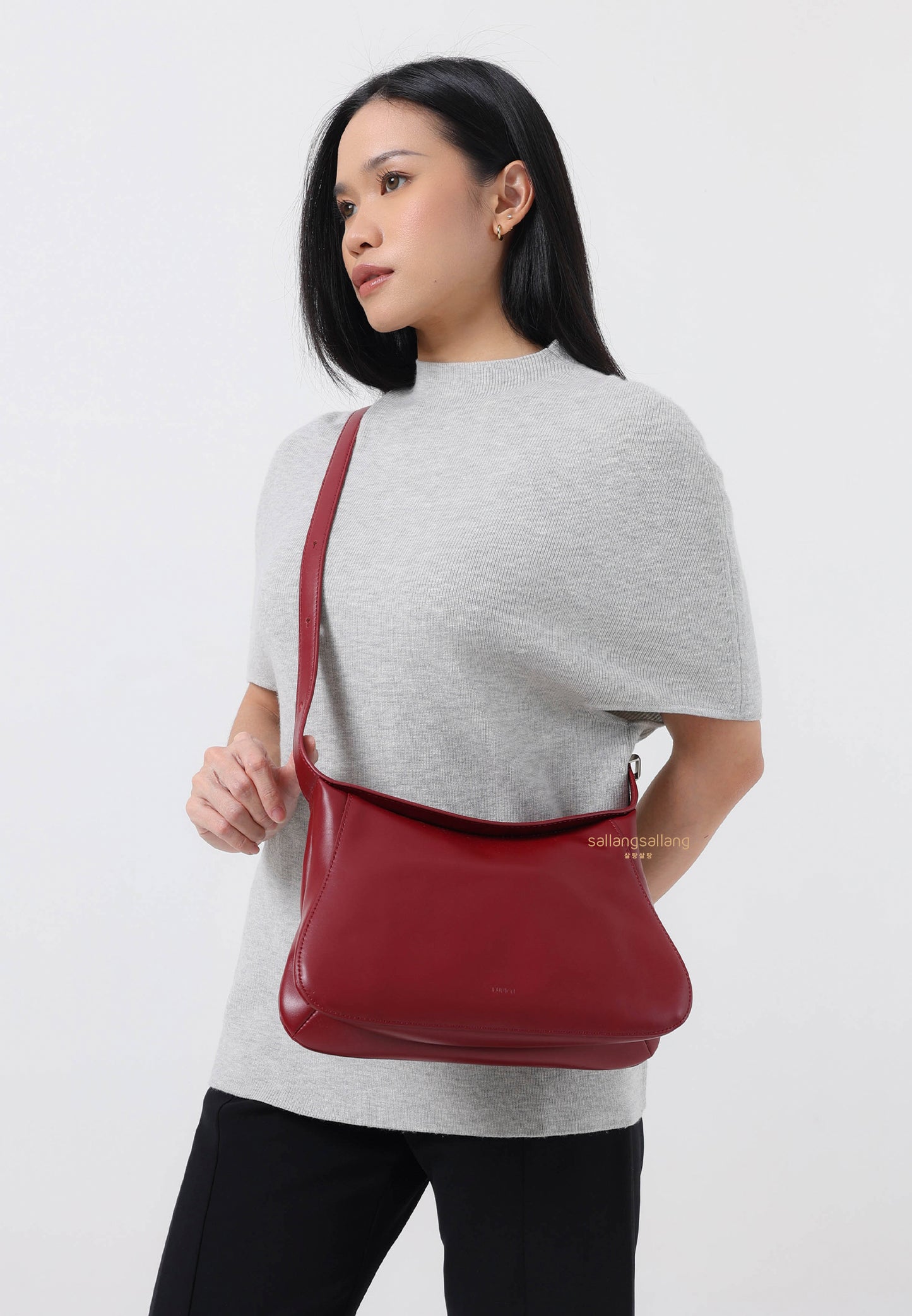 COTE BAG carmine red