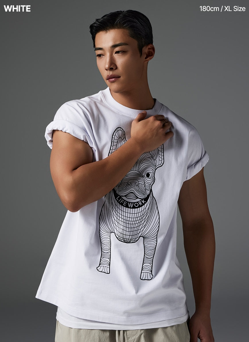 Big Radog T-Shirt White