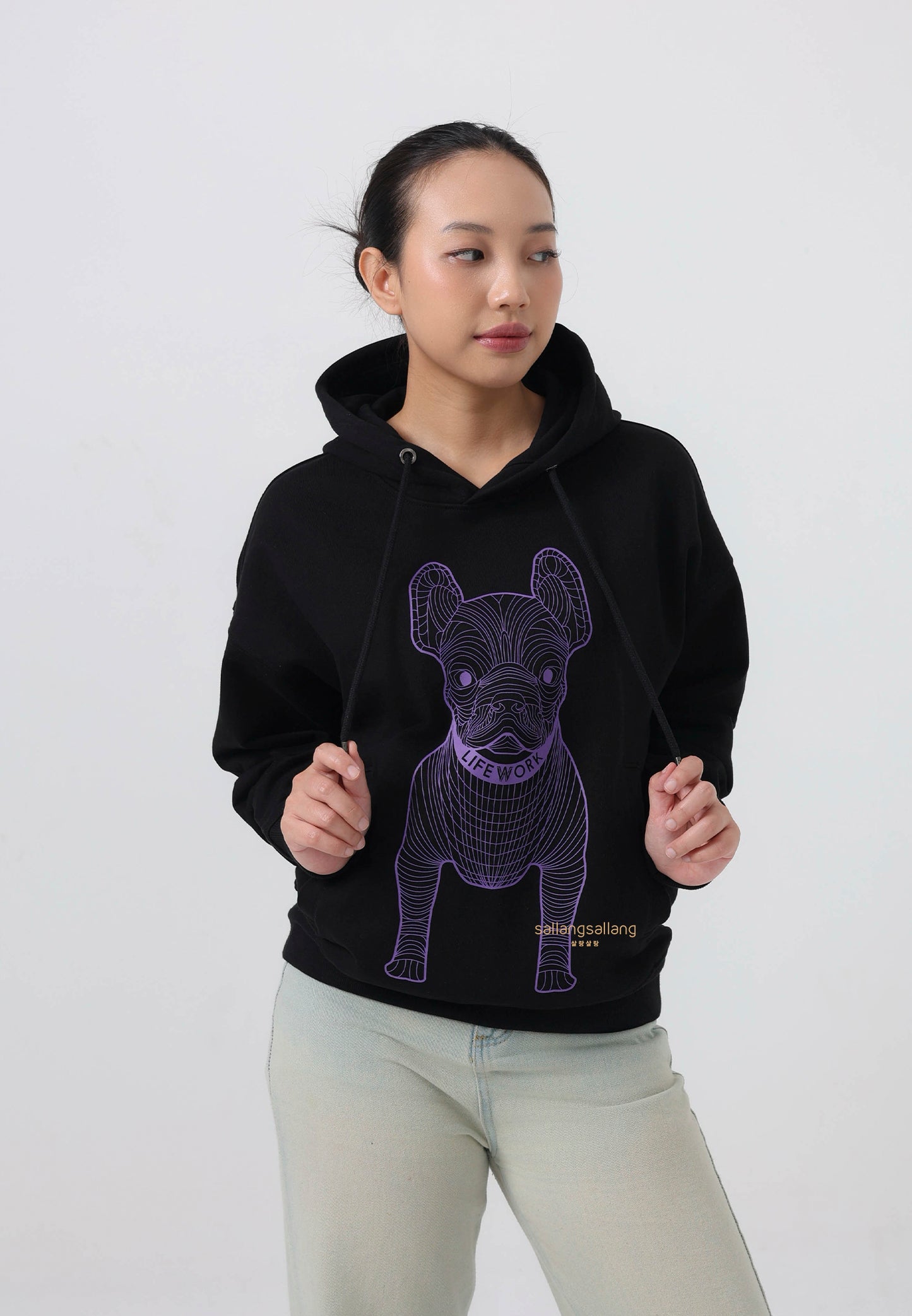 Big Radog Hoodie Natural Black