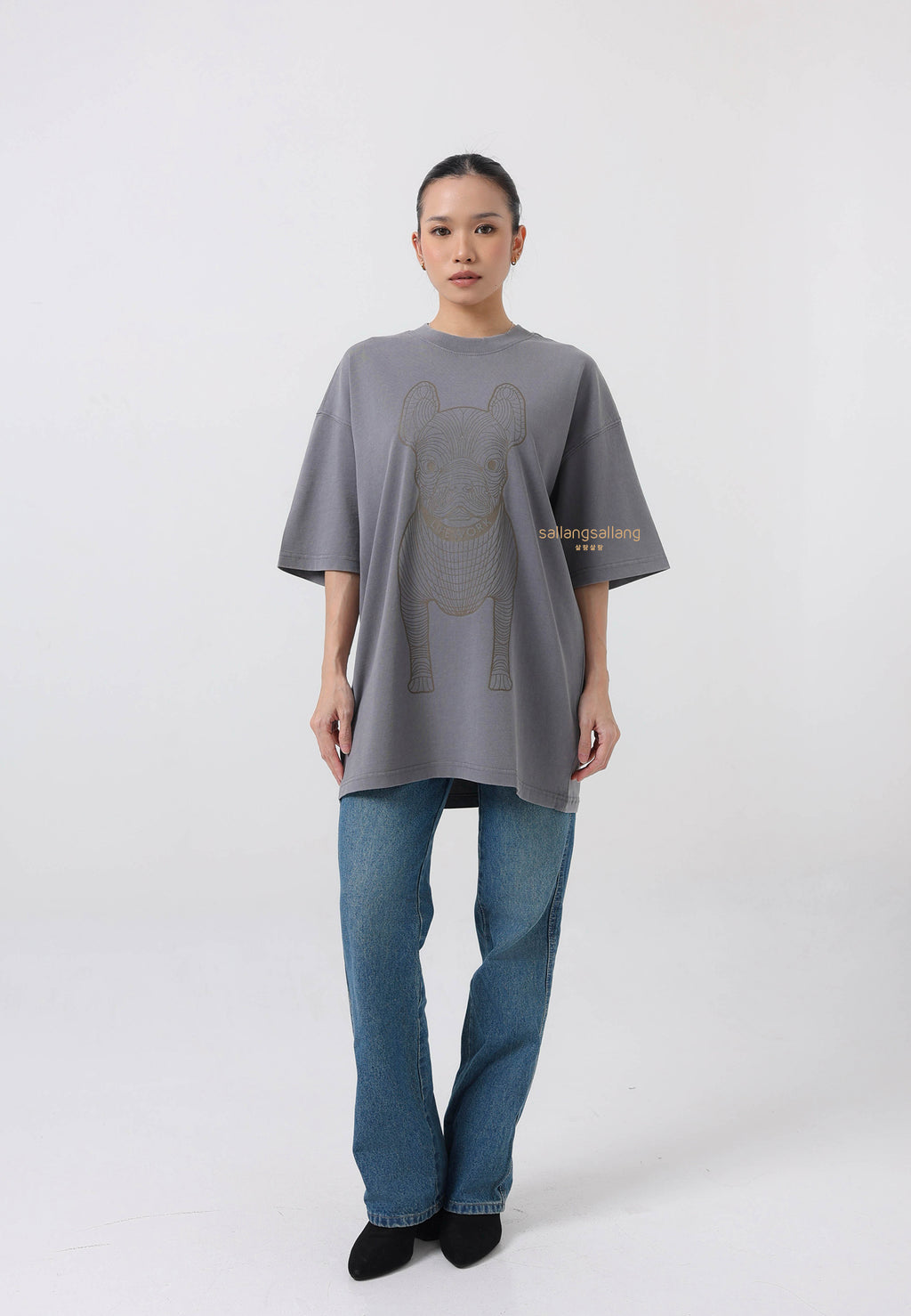 Big Radog T-shirt Light Grey