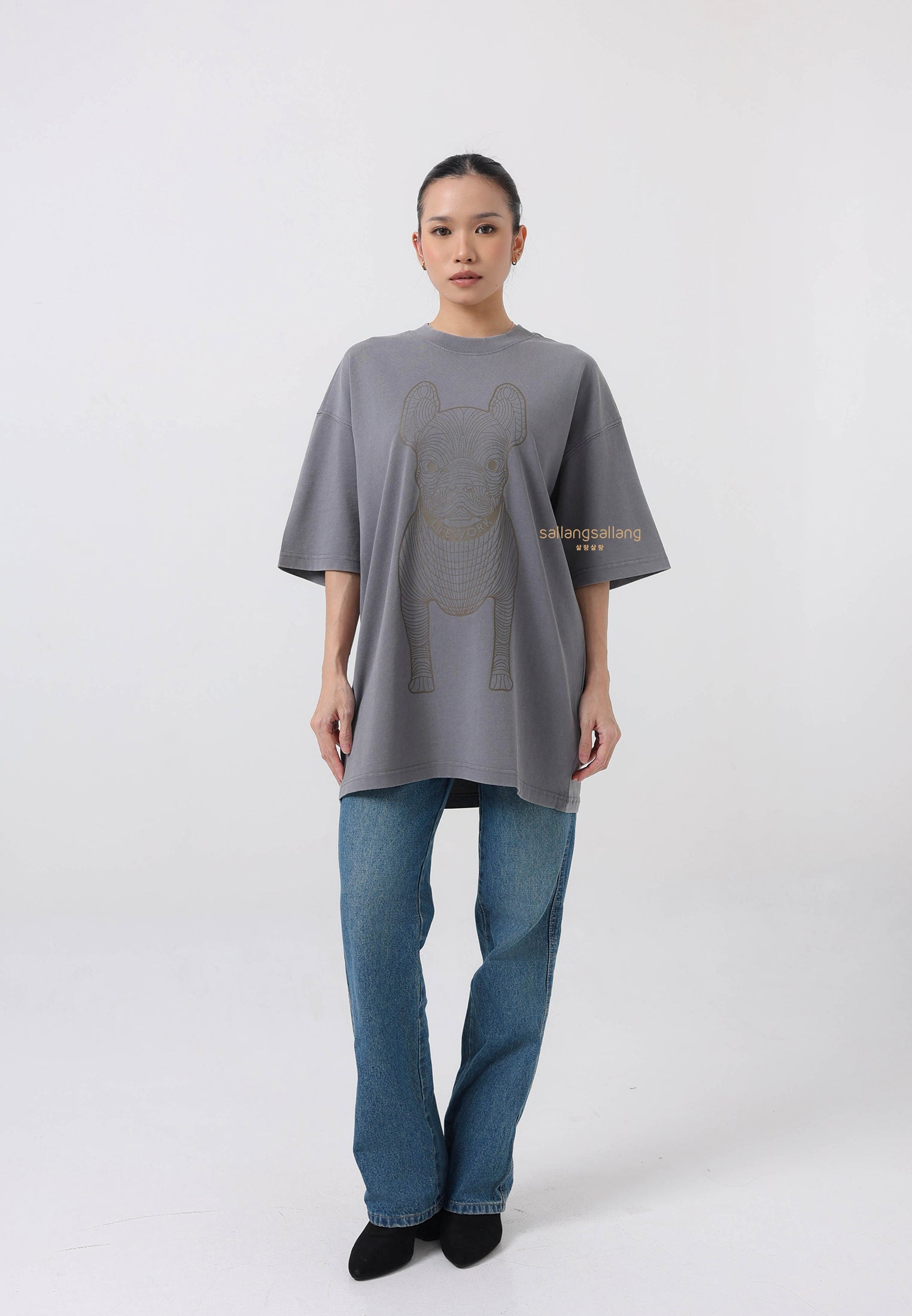 Big Radog T-shirt Light Grey