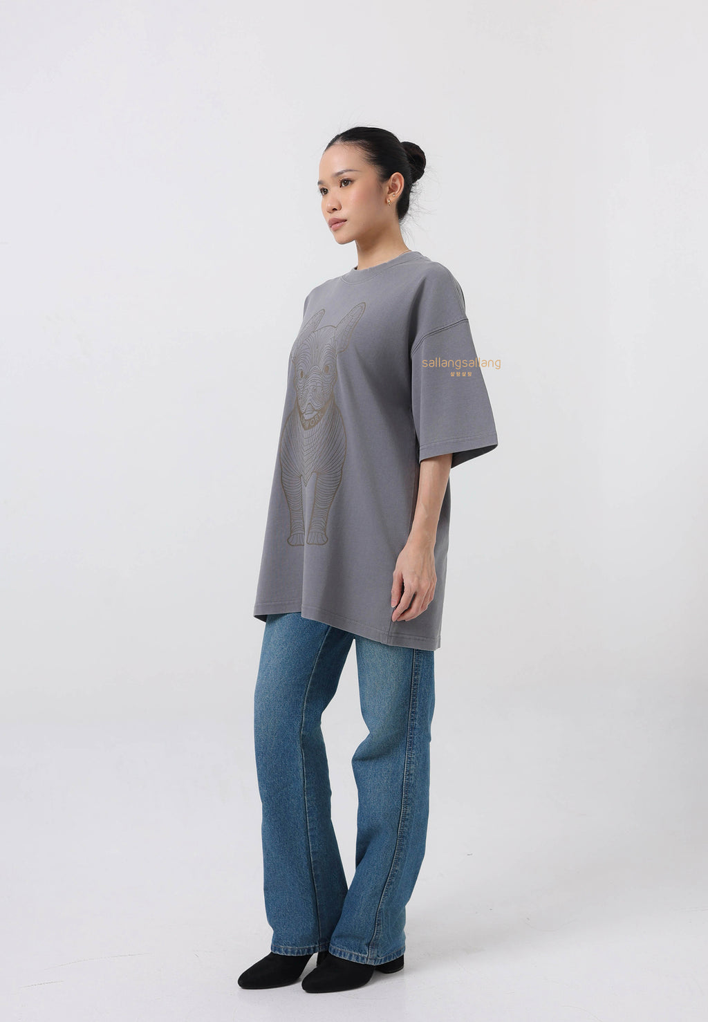 Big Radog T-shirt Light Grey
