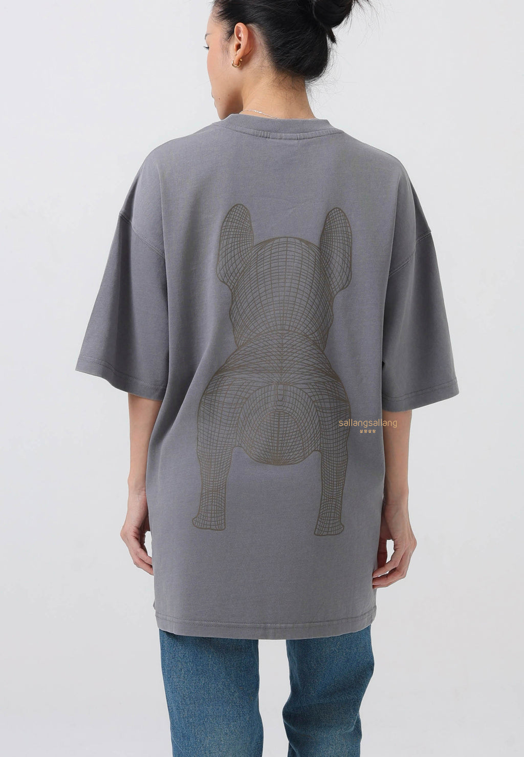 Big Radog T-shirt Light Grey