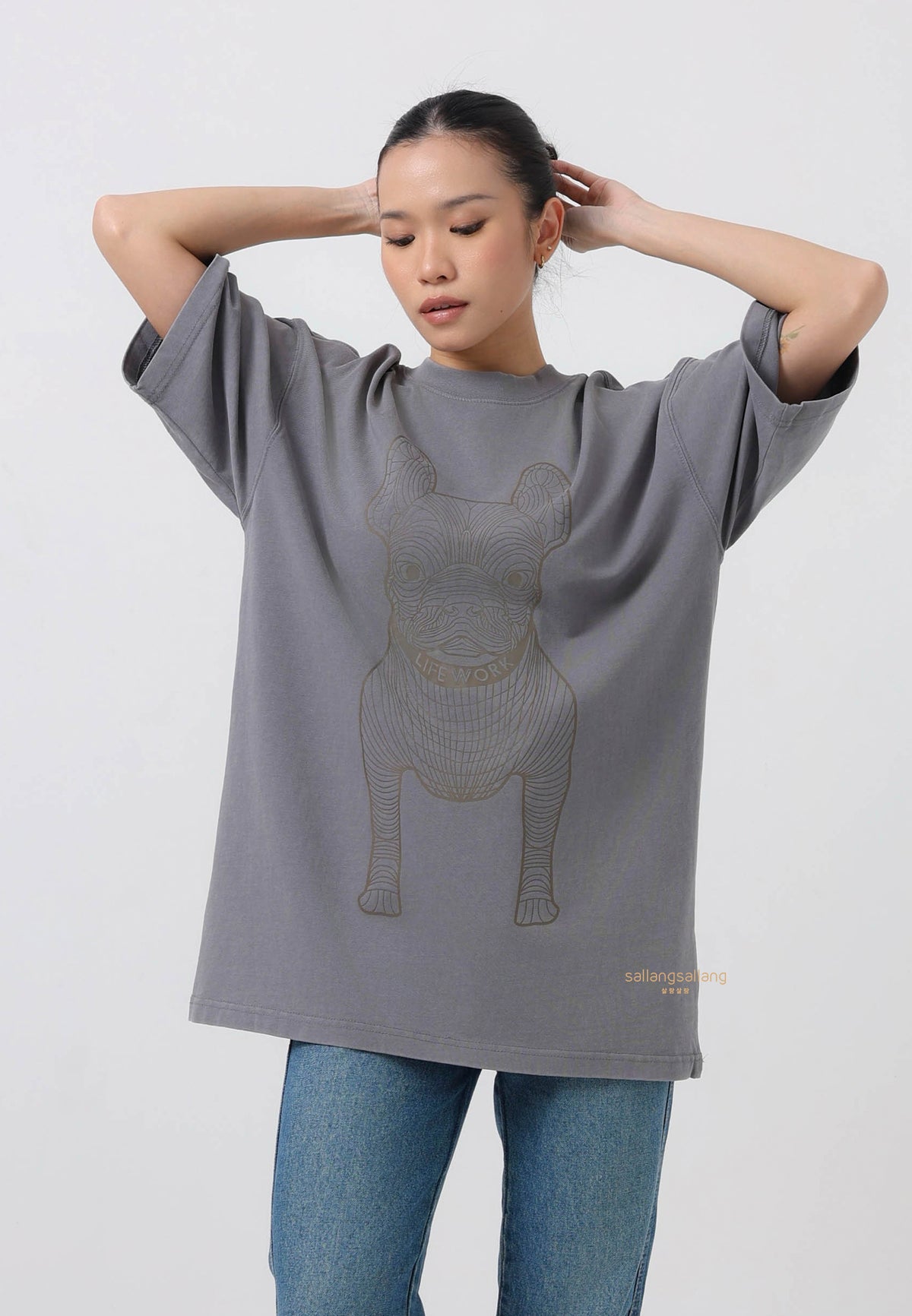 Big Radog T-shirt Light Grey