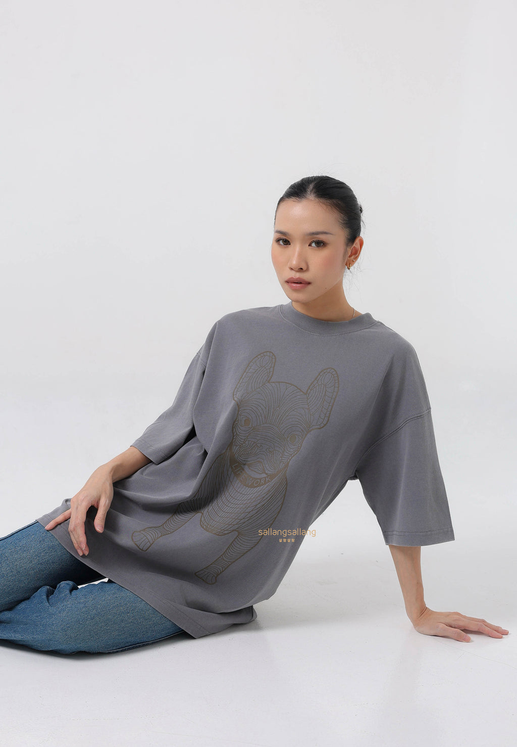 Big Radog T-shirt Light Grey