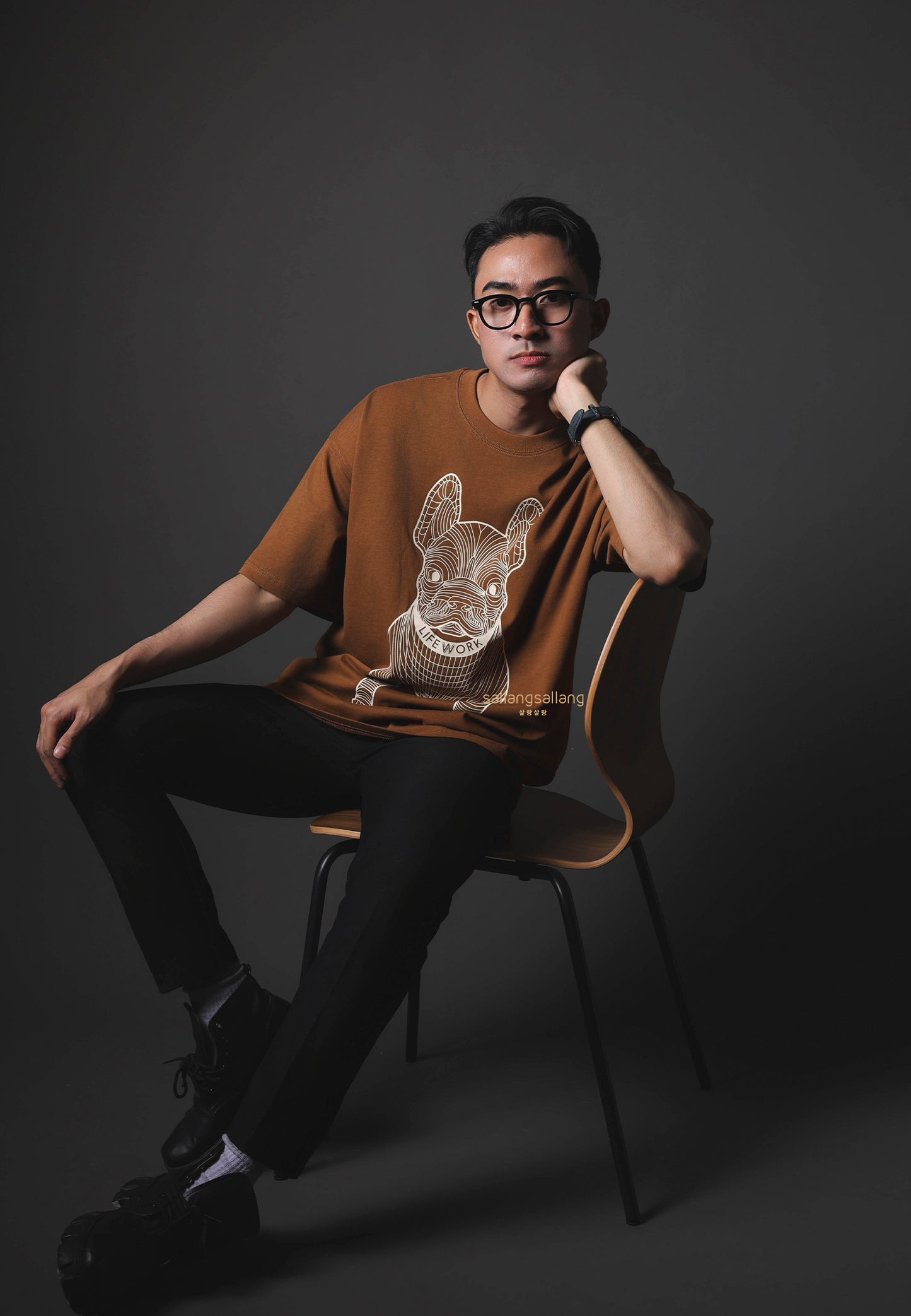 Big Radog T-Shirt Brown