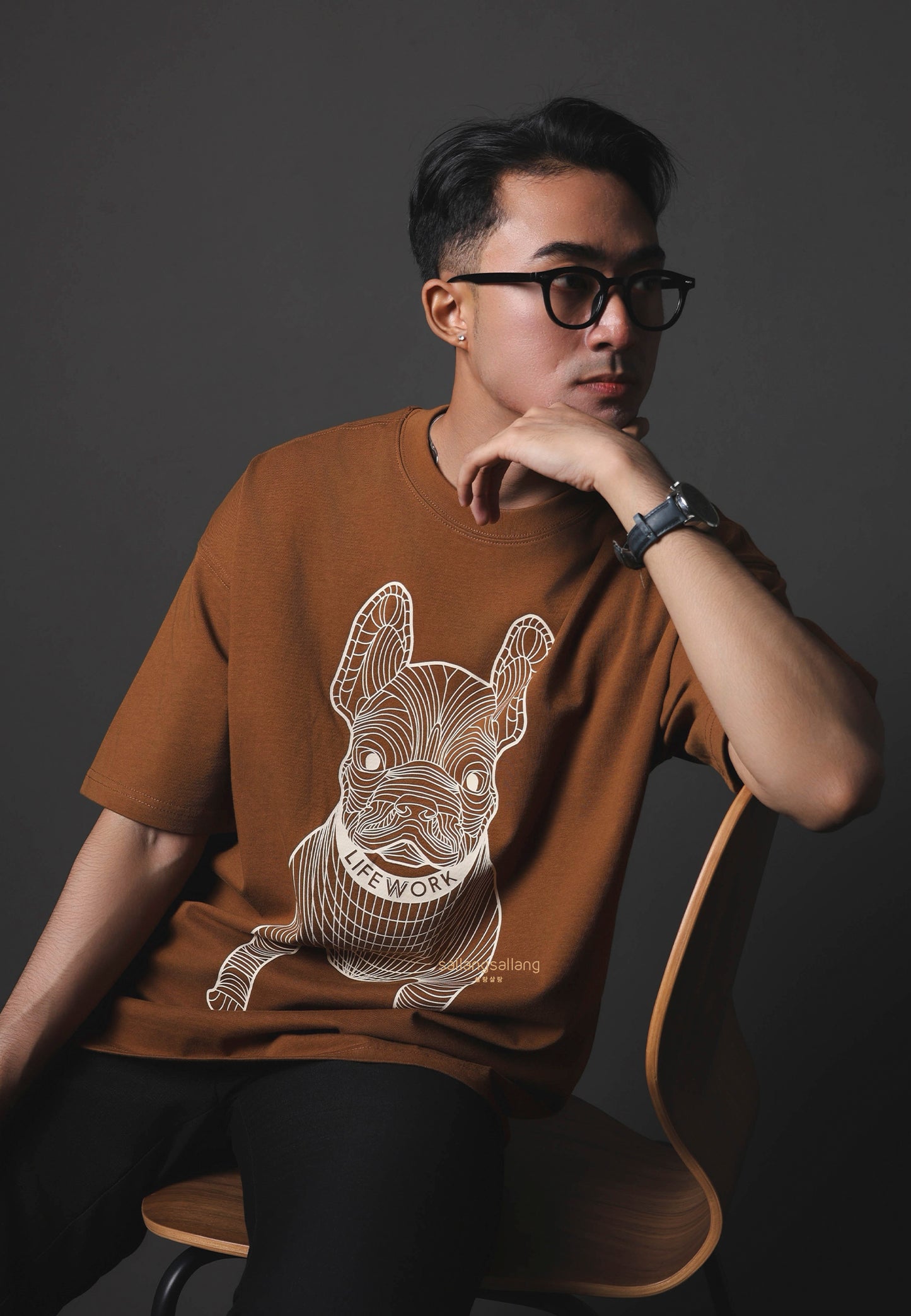 Big Radog T-Shirt Brown