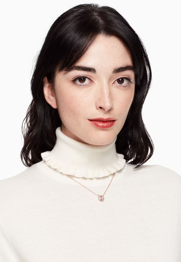 Lady Marmalade Mini Pendant Clear Rose Gold