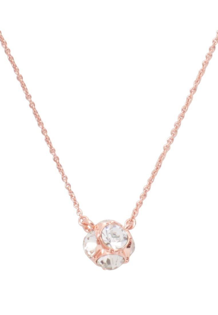 Lady Marmalade Mini Pendant Clear Rose Gold