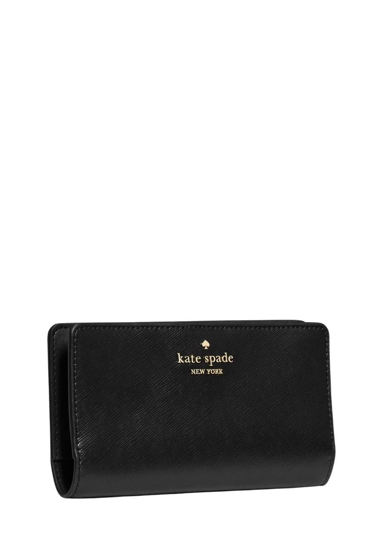Large Slim Bifold Wallet Black