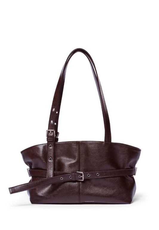 Le Belt Bag M Goat Chocolate