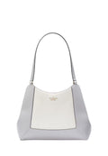 Lena Colorblock Large Triple Compartment Shoulder Bag Mountain Grey Multi