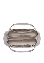 Lena Colorblock Large Triple Compartment Shoulder Bag Mountain Grey Multi