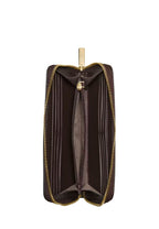 Lena Large Continental Wallet Hot Fudge