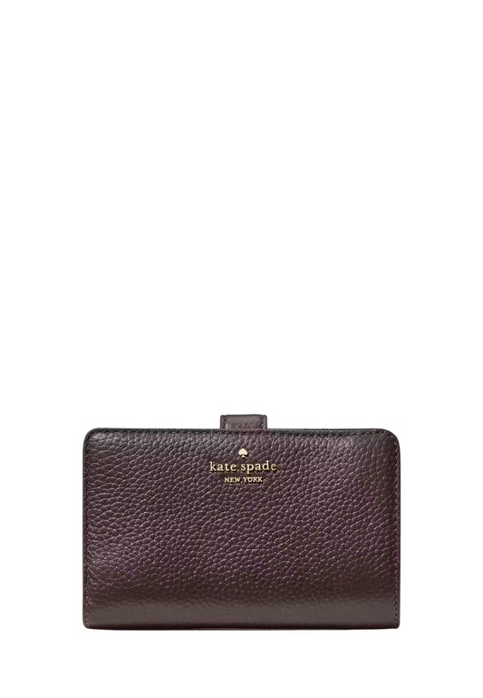 Lena Medium Bifold Wallet Hot Fudge