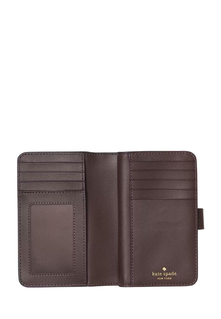 Lena Medium Bifold Wallet Hot Fudge