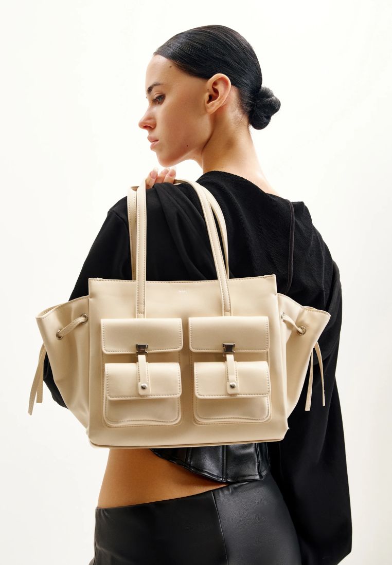 Linda Tote Bag - White