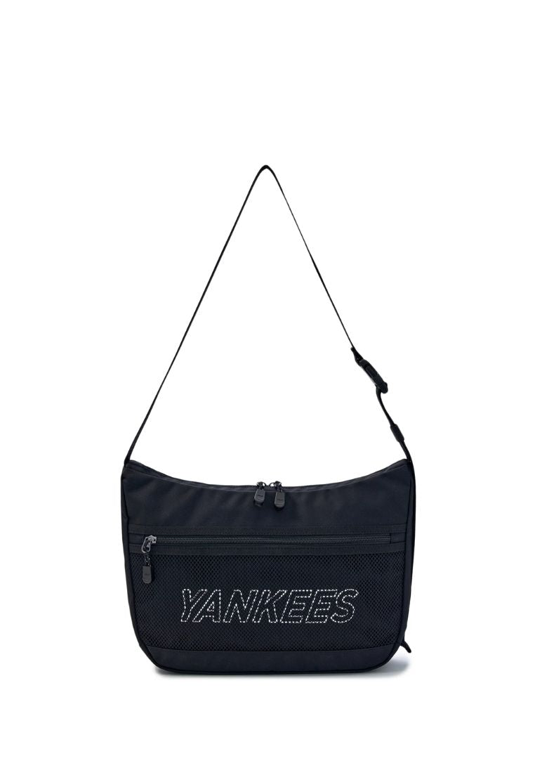 Logo Point Messenger Bag NY Yankees Black