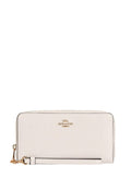 Long Zip Around Wallet Gold Chalk