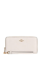 Long Zip Around Wallet Gold Chalk