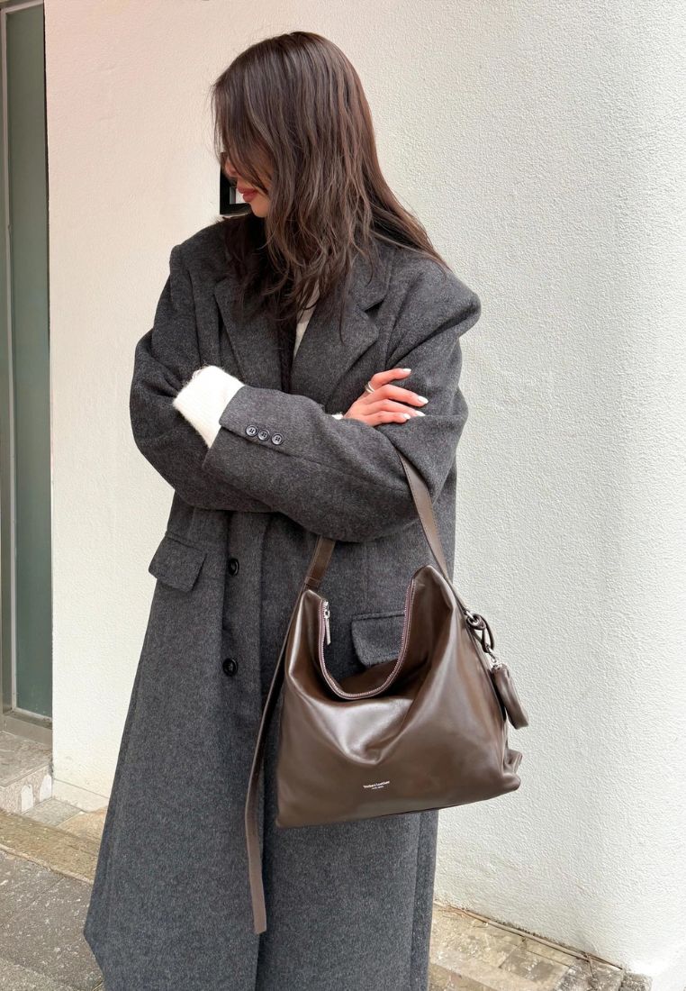 Low Bag Pull-Up Dark Brown