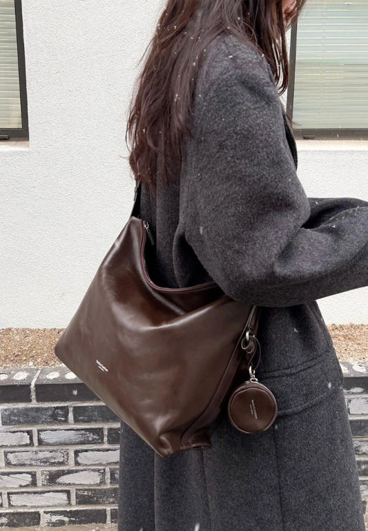 Low Bag Pull-Up Dark Brown