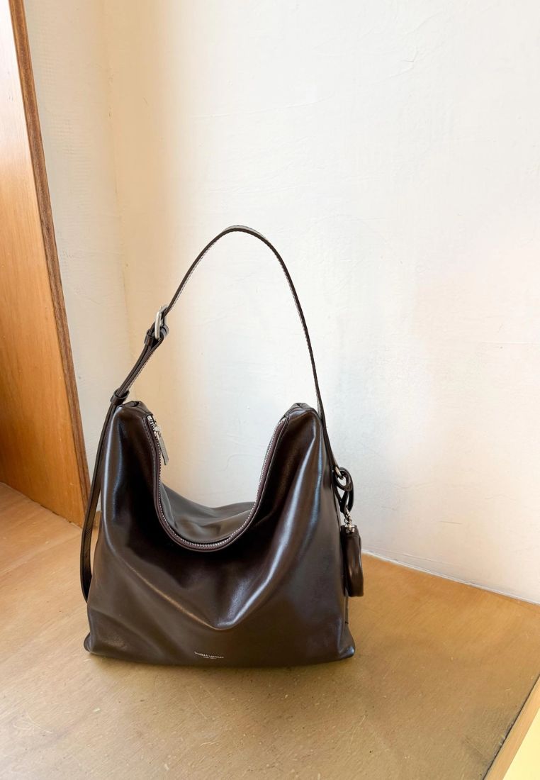 Low Bag Pull-Up Dark Brown