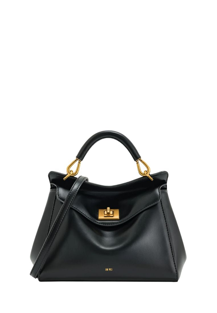 Lucia Classic Top Handbag - Black