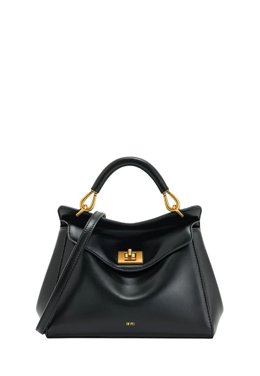 Lucia Classic Top Handbag - Black