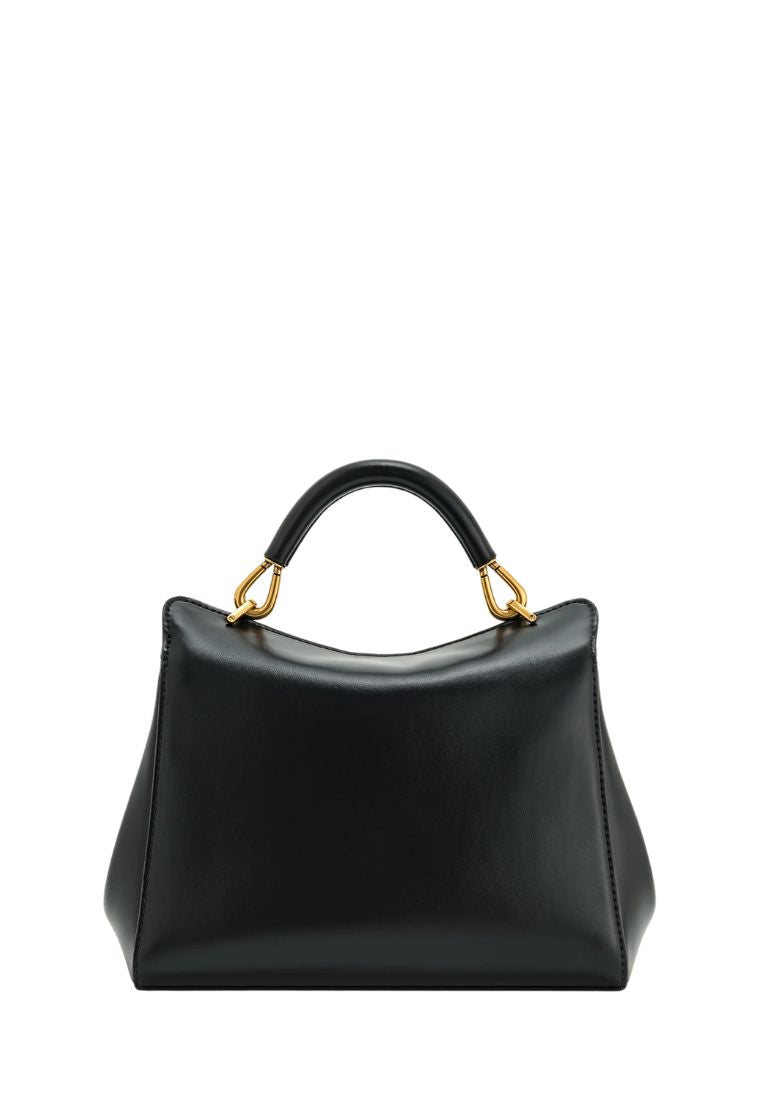 Lucia Classic Top Handbag - Black