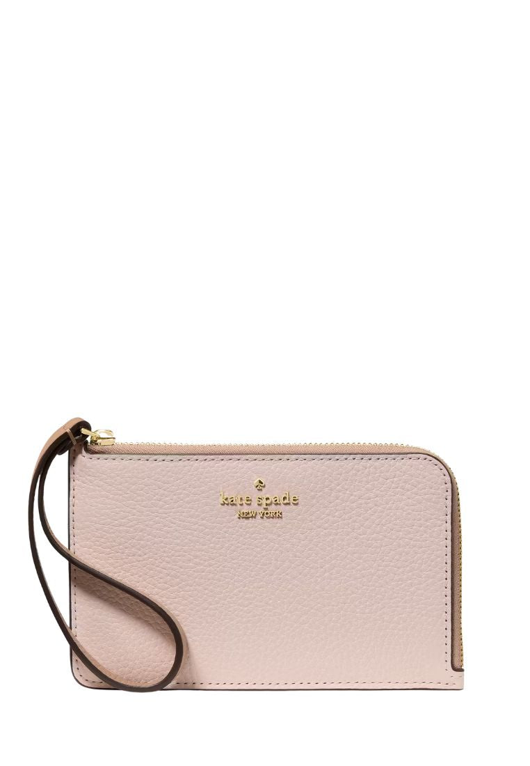 Lucy Small Card Holder Wristlet Powdered Sugar Multi
