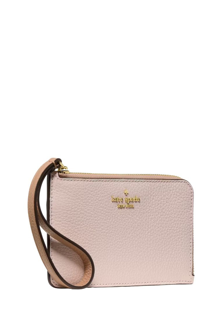 Lucy Small Card Holder Wristlet Powdered Sugar Multi