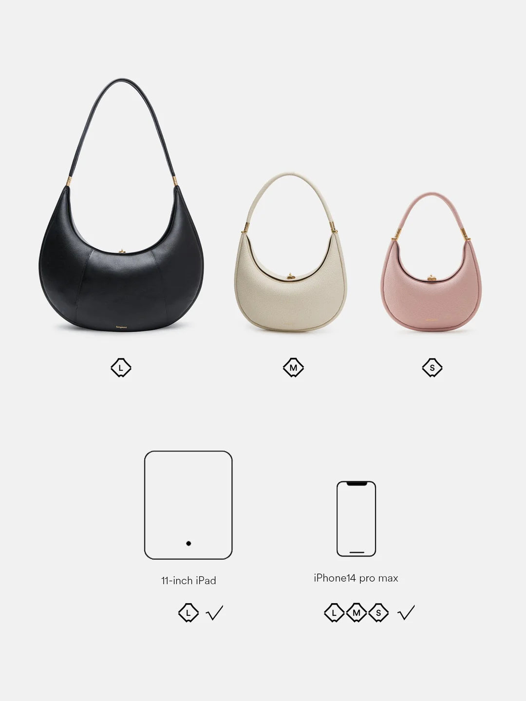 Luna Bag (vegan leather) Eco Caramel