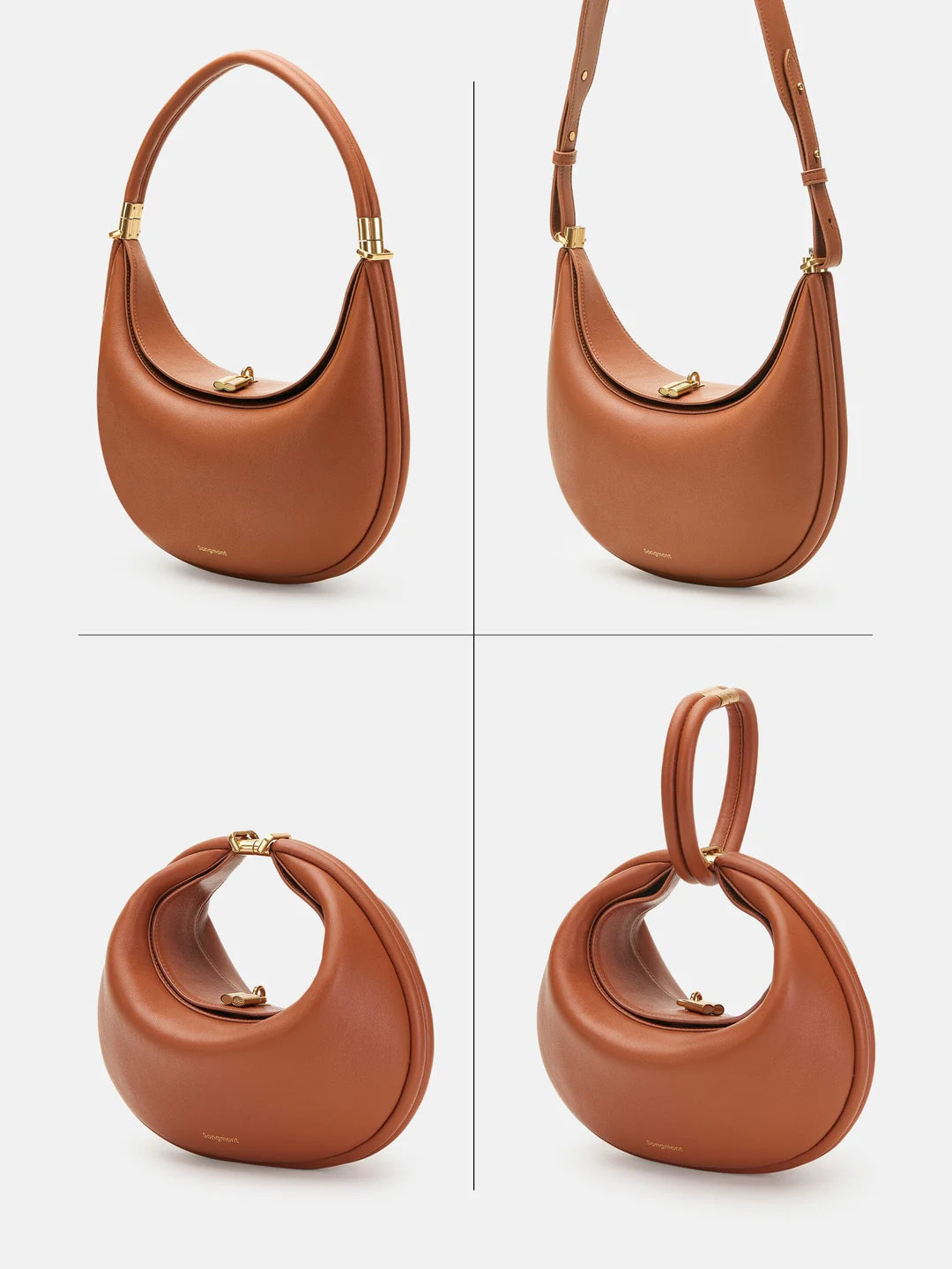Luna Bag (vegan leather) Eco Caramel