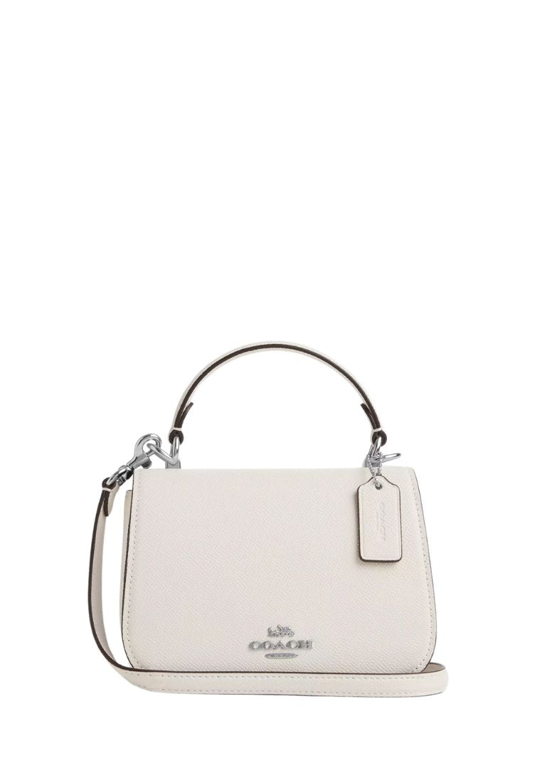 Lysa Top Handle Bag Silver Chalk