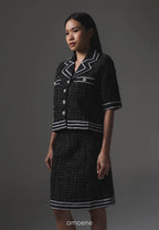 [MADE] Tweed Set Black Ivory