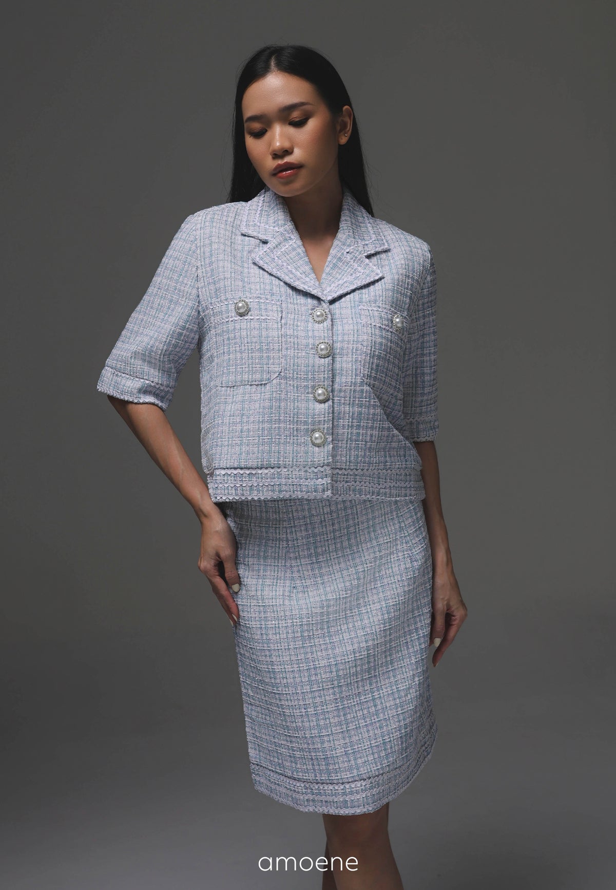 [MADE] Tweed Set Mint