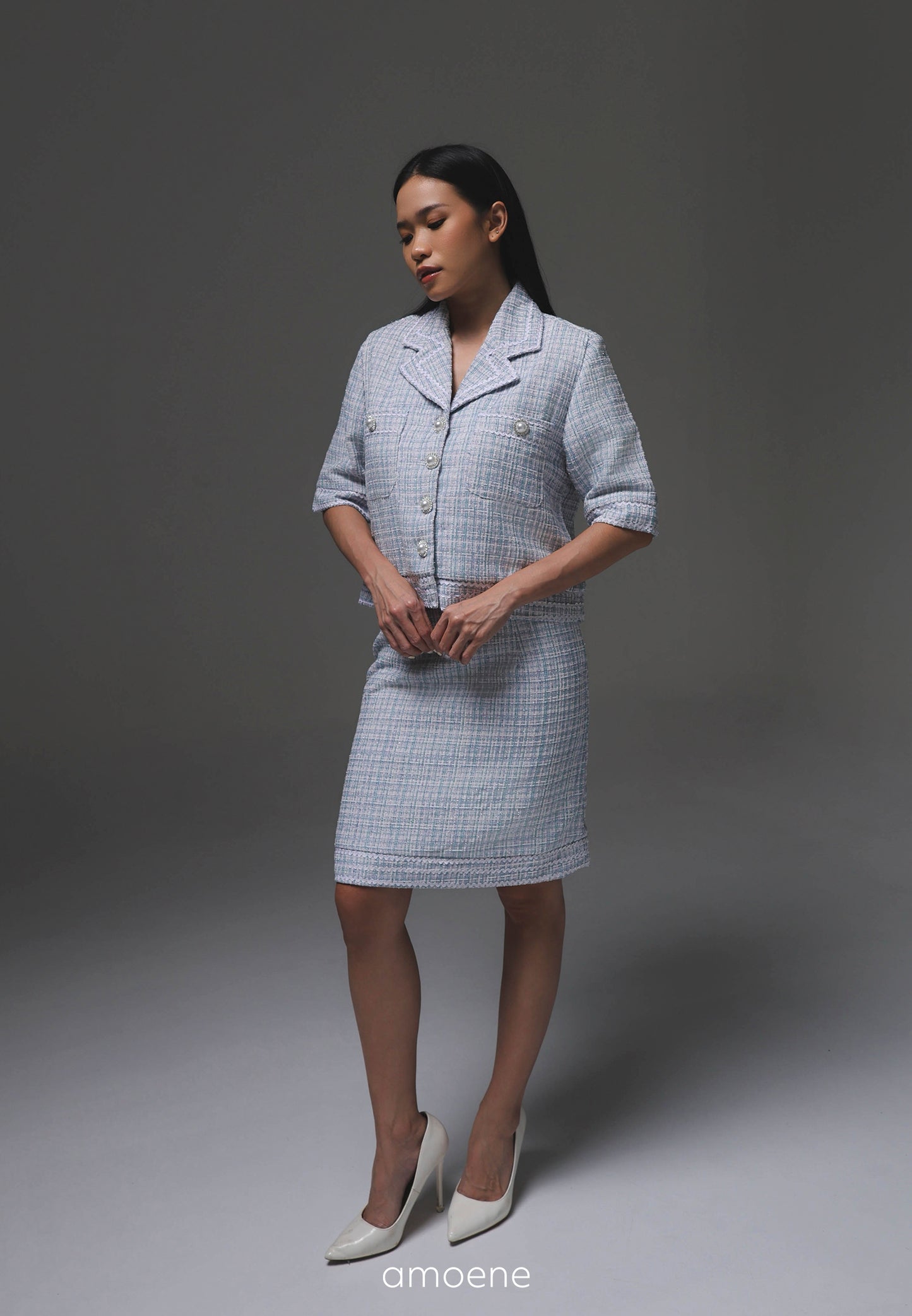 [MADE] Tweed Set Mint