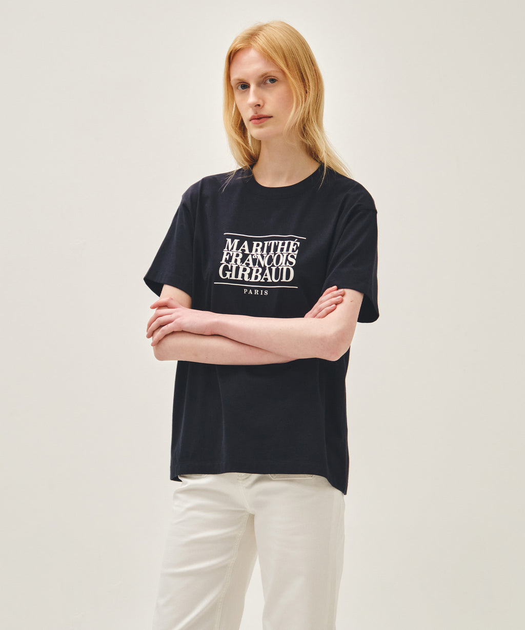 CLASSIC LOGO TEE navy [New]