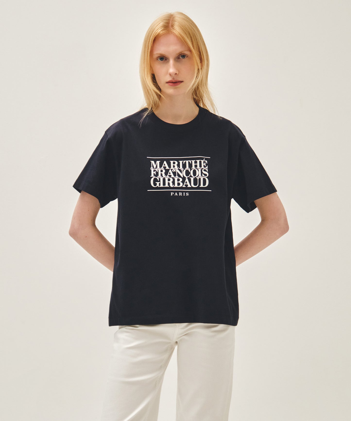 CLASSIC LOGO TEE navy [New]