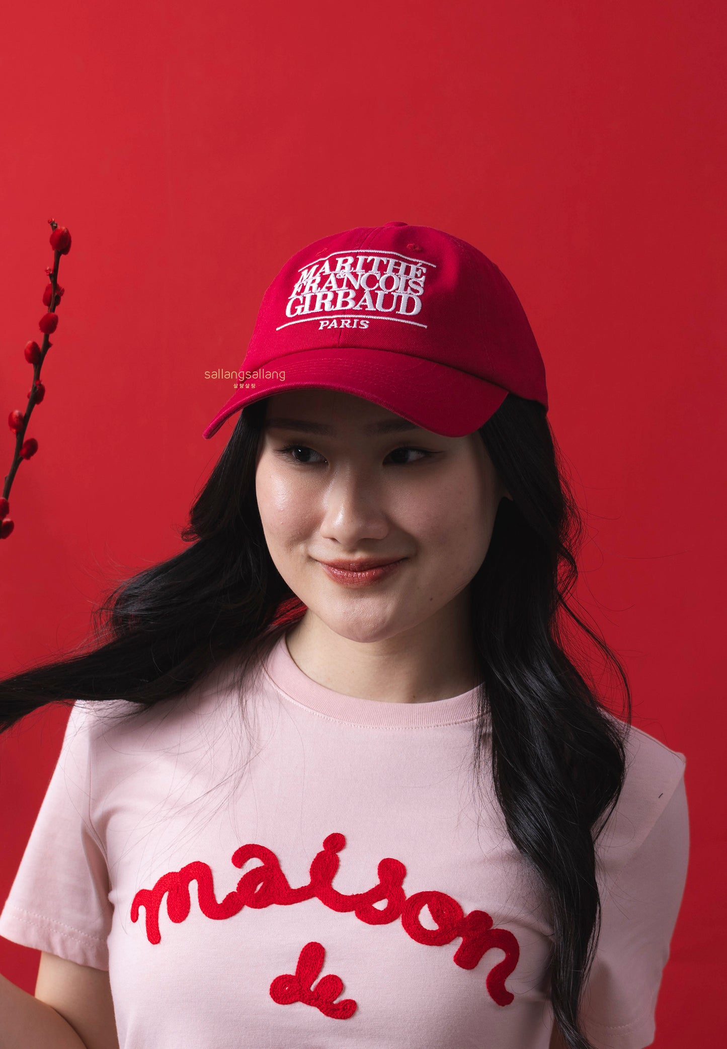 CLASSIC LOGO CAP red