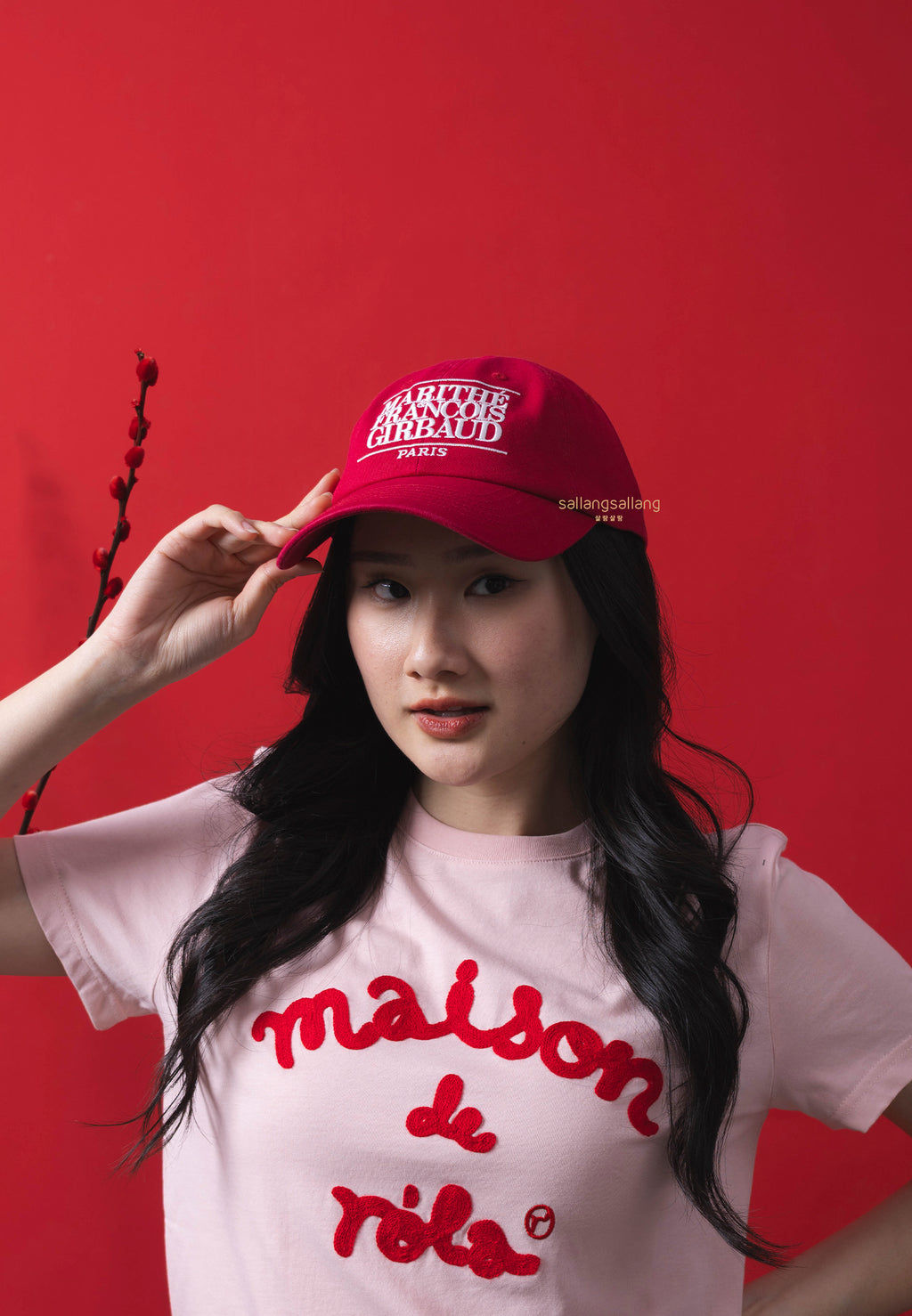 CLASSIC LOGO CAP red