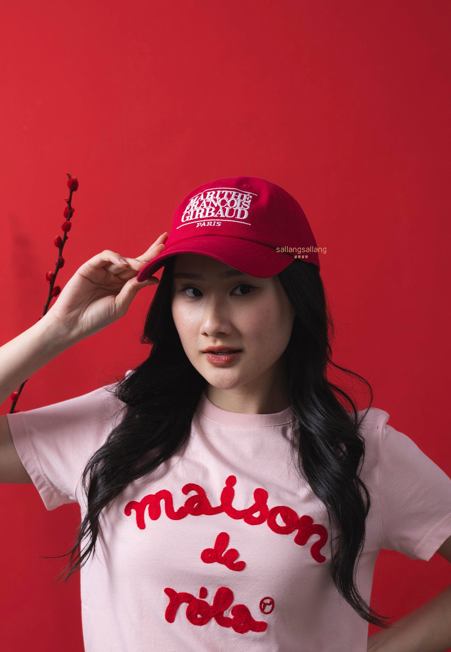 CLASSIC LOGO CAP red
